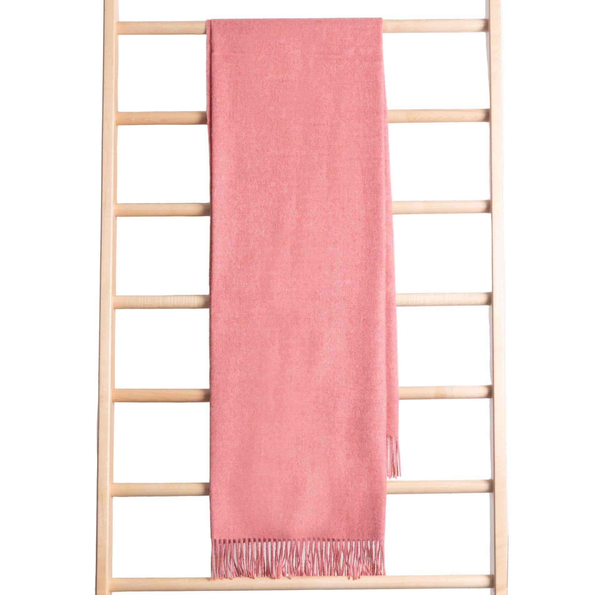 Fluff Solid Color Baby Alpaca Throw Blanket