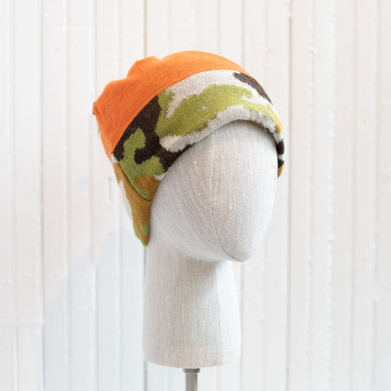 Camo Reversible Alpaca Hat