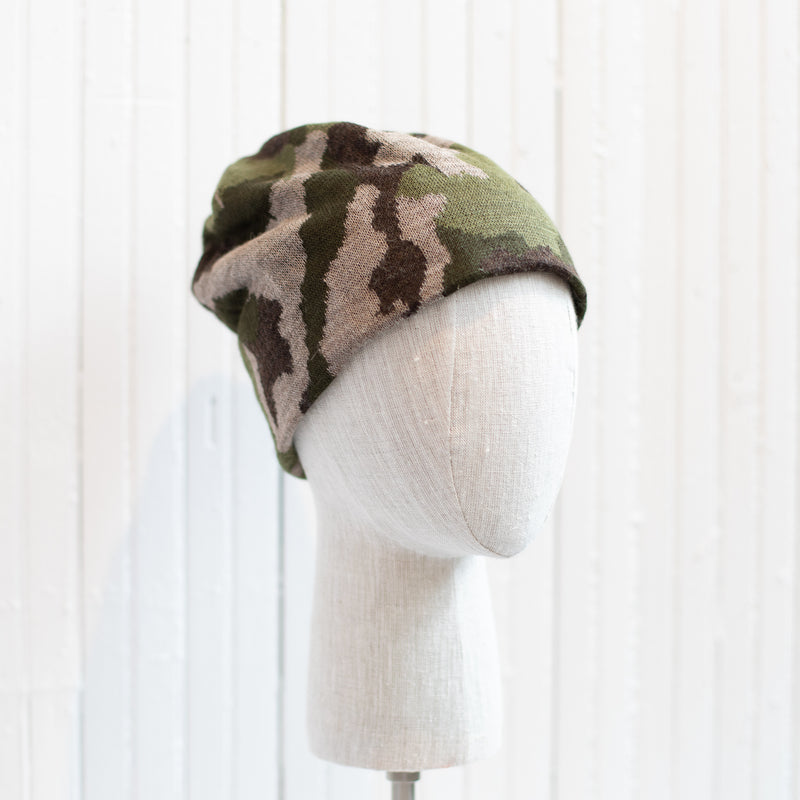 Camo Reversible Alpaca Hat