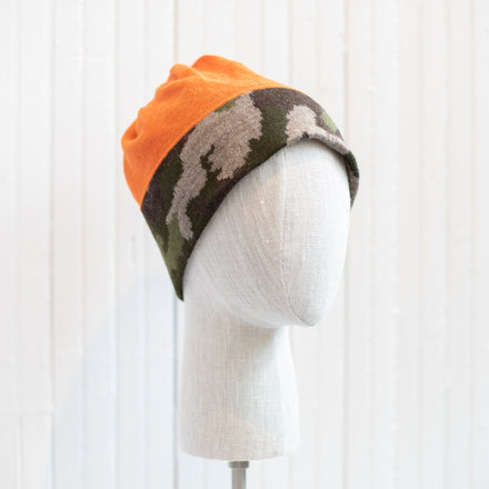 Camo Reversible Alpaca Hat