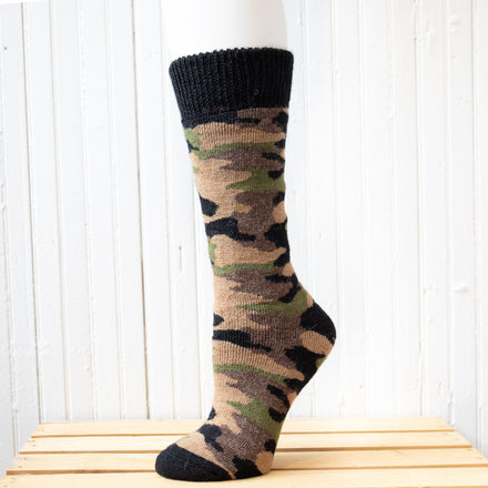 Camouflage Alpaca Sport Socks