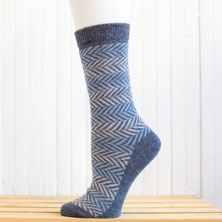 Herringbone Alpaca Socks