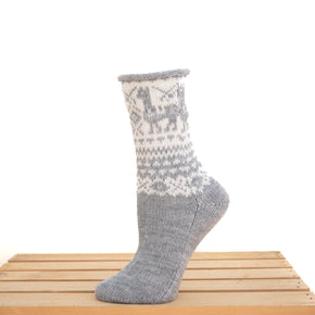 Samantha Holmes Fair Isle Bed Socks