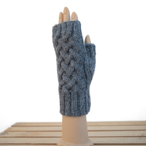 Shadow Cable Fingerless Gloves