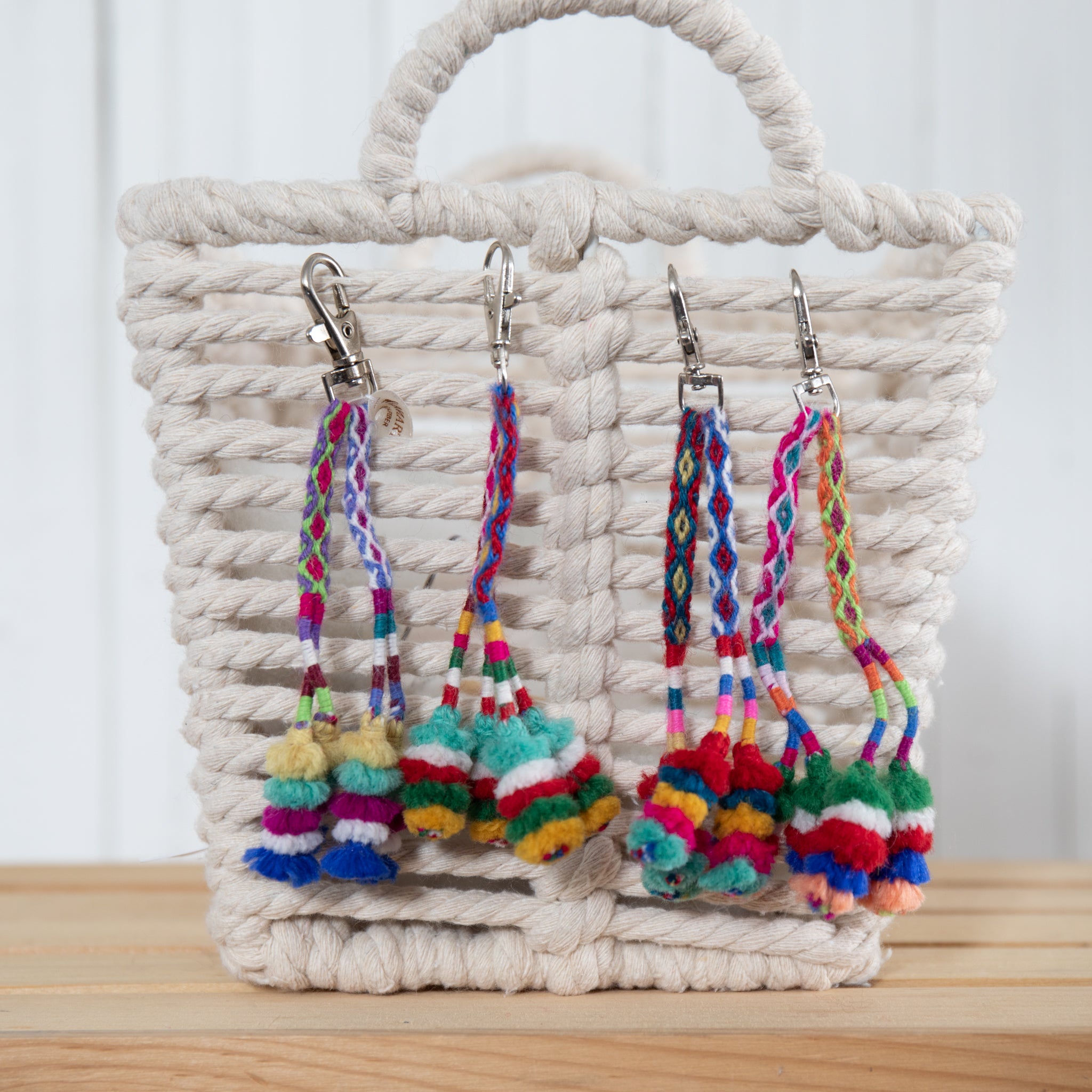 Boho Alpaca Fiber Charm