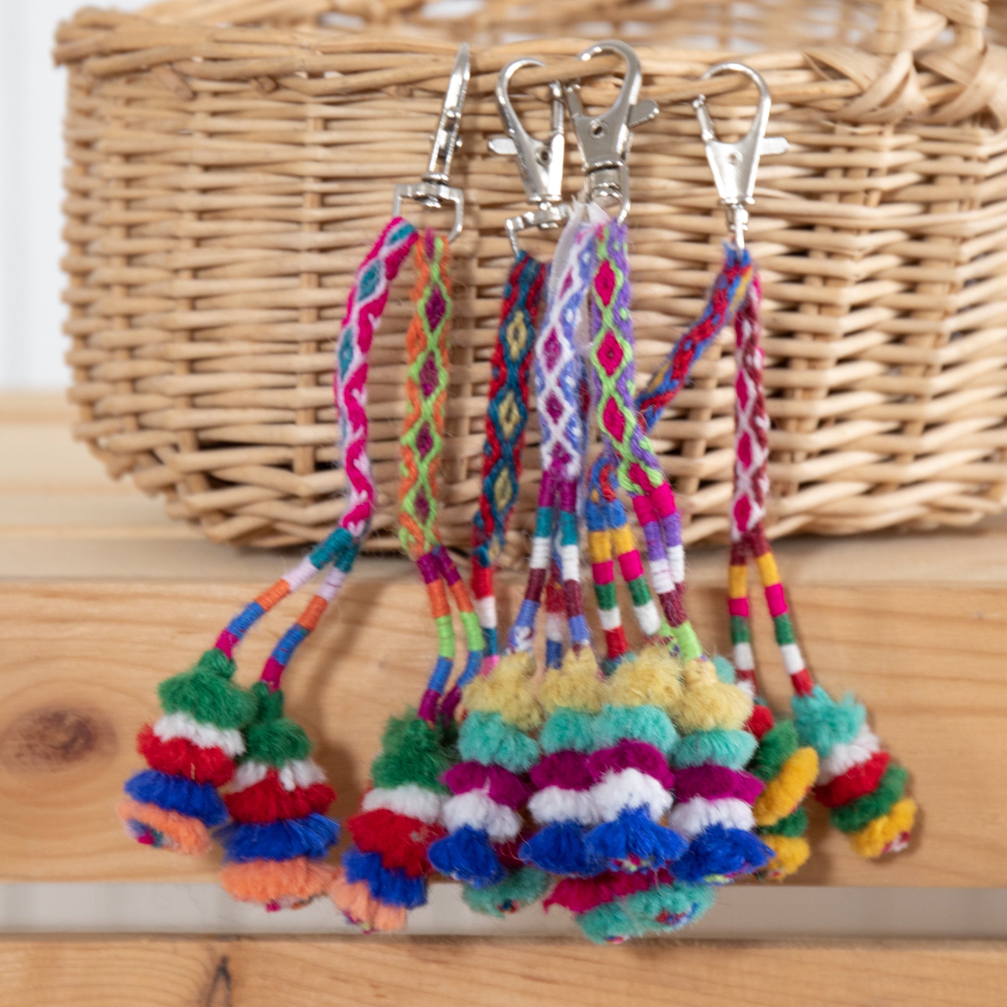 Boho Alpaca Fiber Charm