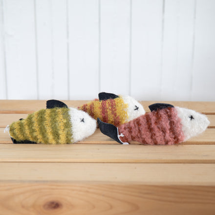 Alpaca Wool Crinkle Cat Toys