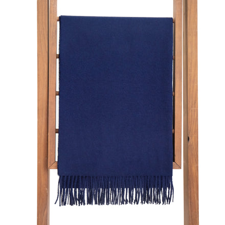 Fluff Solid Color Baby Alpaca Shawl