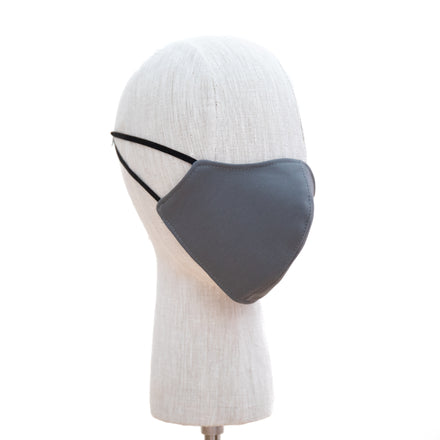 Fluff Alpaca Solid Grey Masks