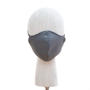 Fluff Alpaca Solid Grey Masks