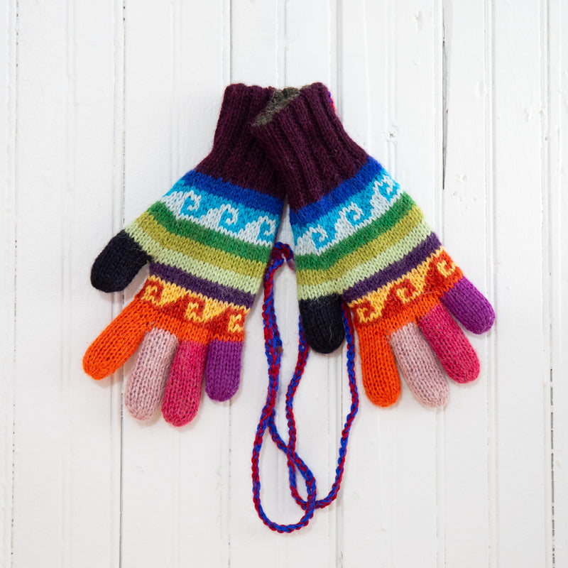 Children's Multicolor Gloves