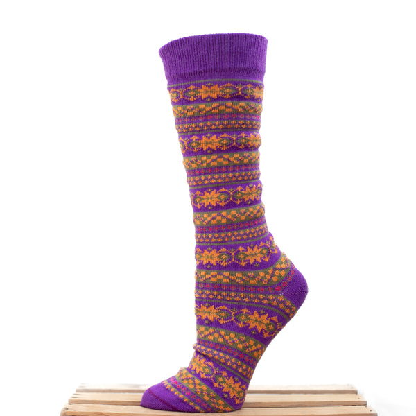 Tey-Art Nordic Star Alpaca Socks