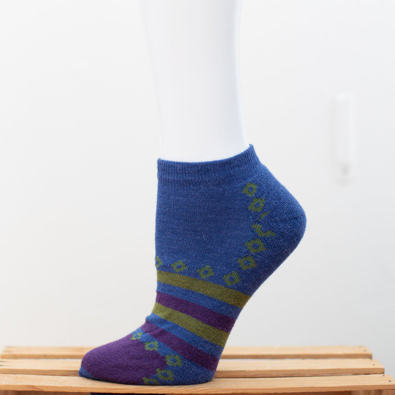 Tey-Art Cushioned Alpaca Ankle Socks