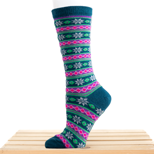 Tey-Art Starry Stripe Alpaca Socks