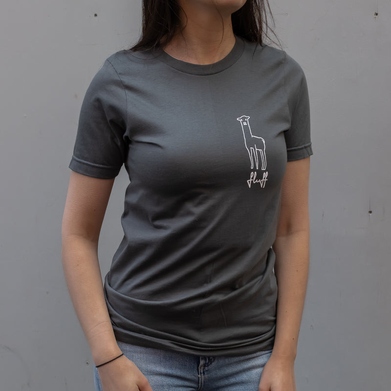 Fluff Alpaca Adult T-Shirts