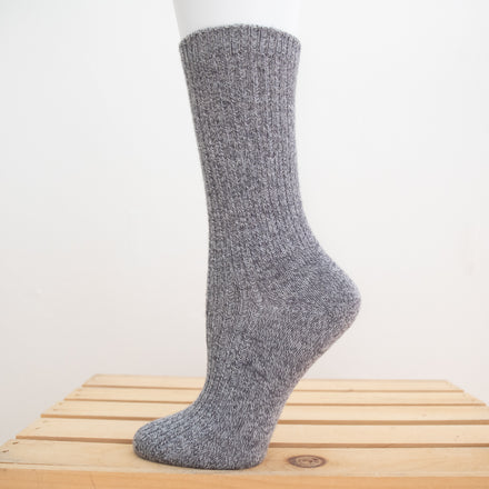 Alpaca Copper Crew Socks