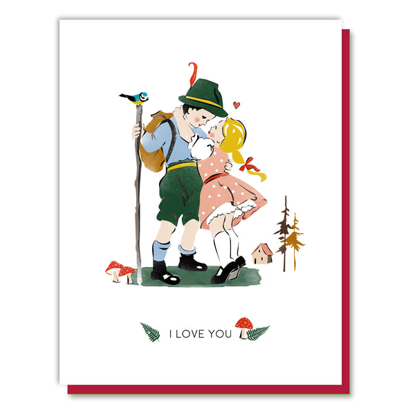 'I Love You Couple' Card