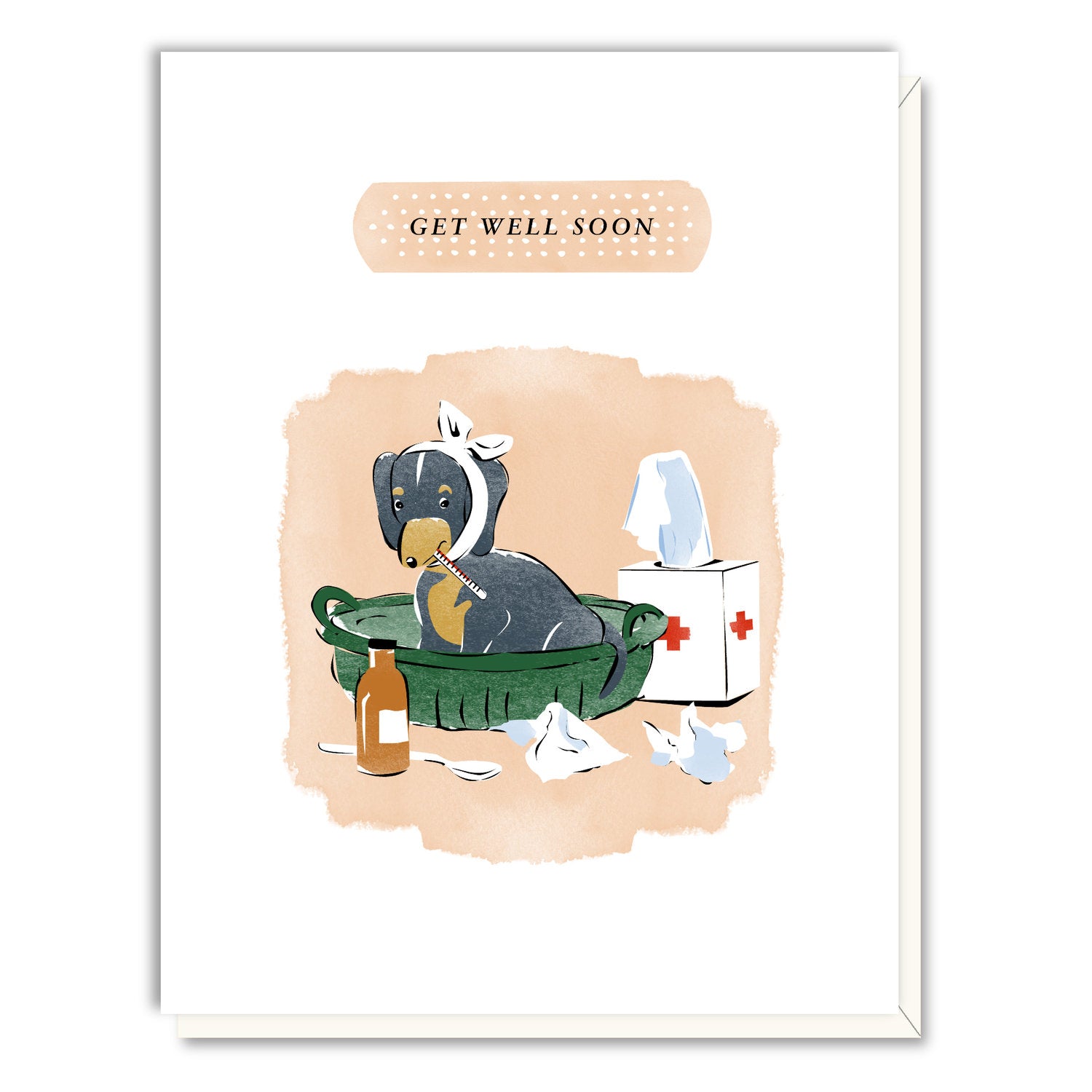 'Get Well Dog' Card