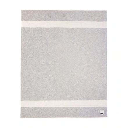 Blacksaw Siempre Recycled Blanket - Light Heather, Queen Size