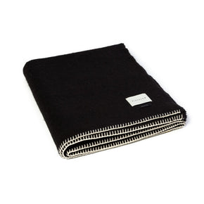 Blacksaw Siempre Speakeasy Recycled Blanket- Black