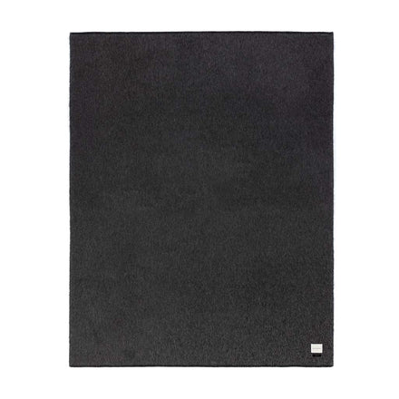 Blacksaw Siempre Speakeasy Recycled Blanket - Charcoal, Queen Size