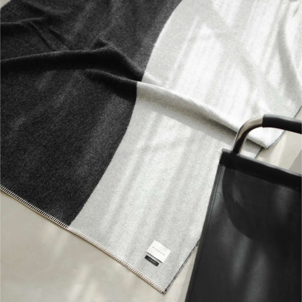 Yin Reversible 100% Alpaca Throw