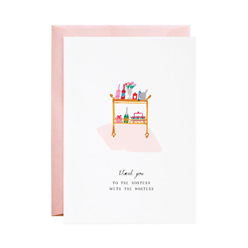 'For The Hostess' Greeting Card