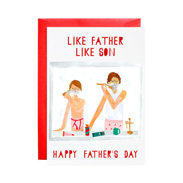 'Pass the Shaving Cream' Father's Day Card