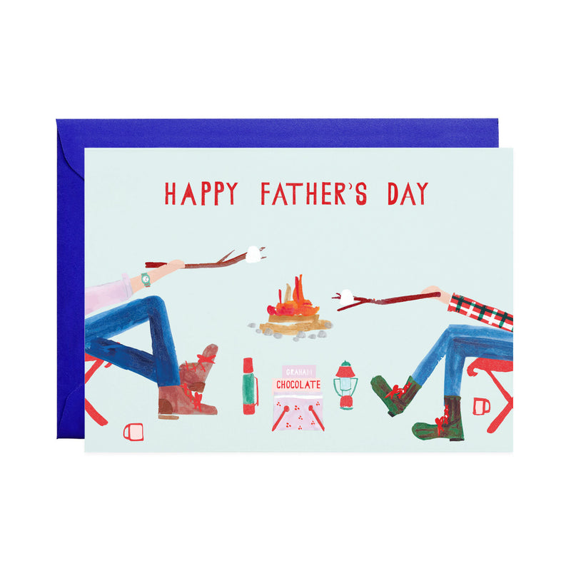 'Fireside Chat' Father's Day Card