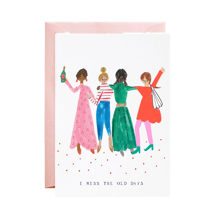 'Girlfriends Where Are You?' Greeting Card