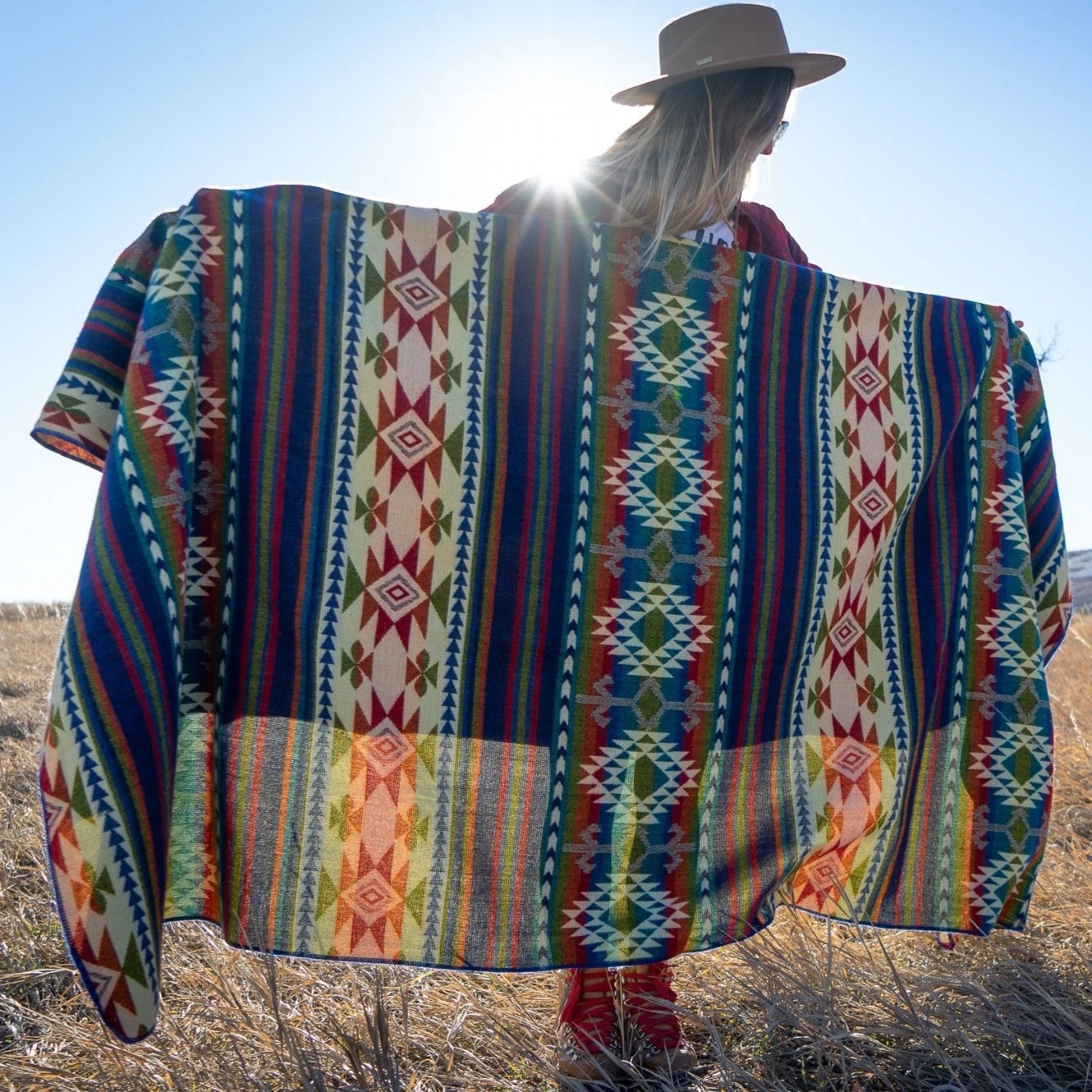 Andean Alpaca Wool Blanket - Alpaca Threadz | Fluff Alpaca