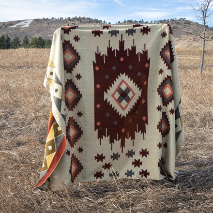 Andean Alpaca Wool Blanket