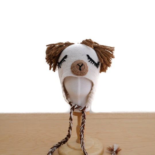 Handknit Alpaca Face Chullo
