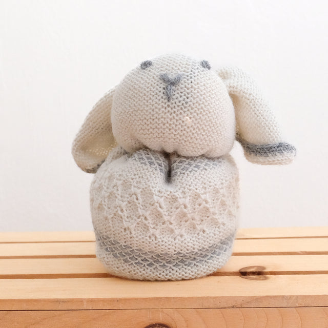 Helen Howe Newborn Baby Bunny Blanket Alpaca Set
