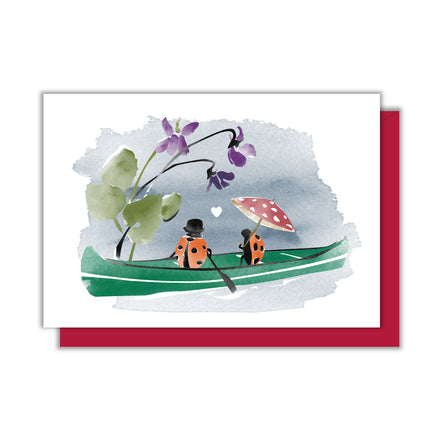 'Ladybug Lovers' Mini Enclosure Card