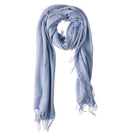 Full Fringe Alpaca and Silk Scarf
