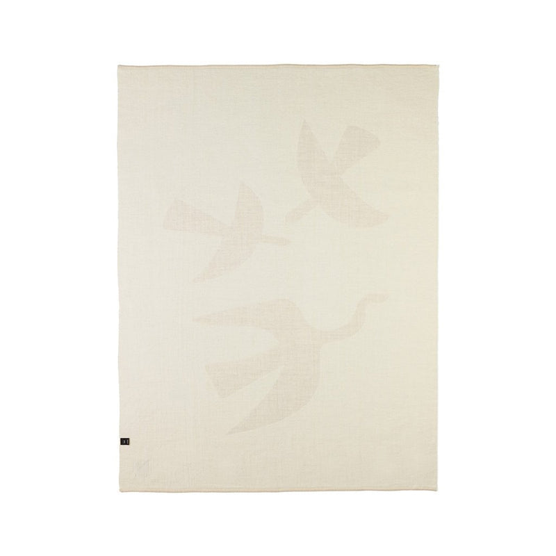 Lotta Love Reversible Alpaca Throw - Shoji/Ivory