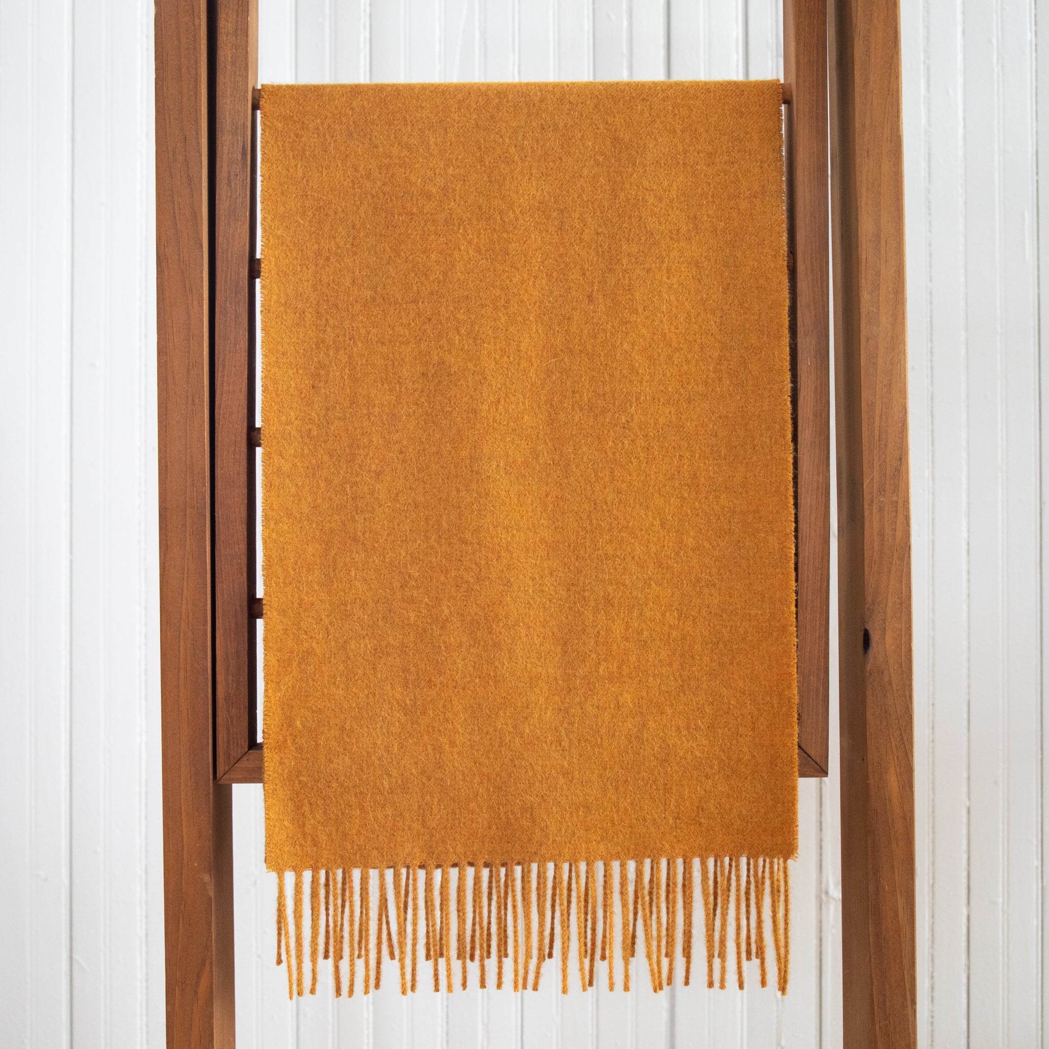 Fluff Solid Color Baby Alpaca Scarf