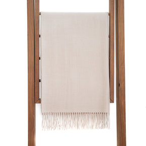 Fluff Solid Color Baby Alpaca Scarf