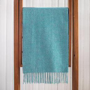 Fluff Solid Color Baby Alpaca Scarf