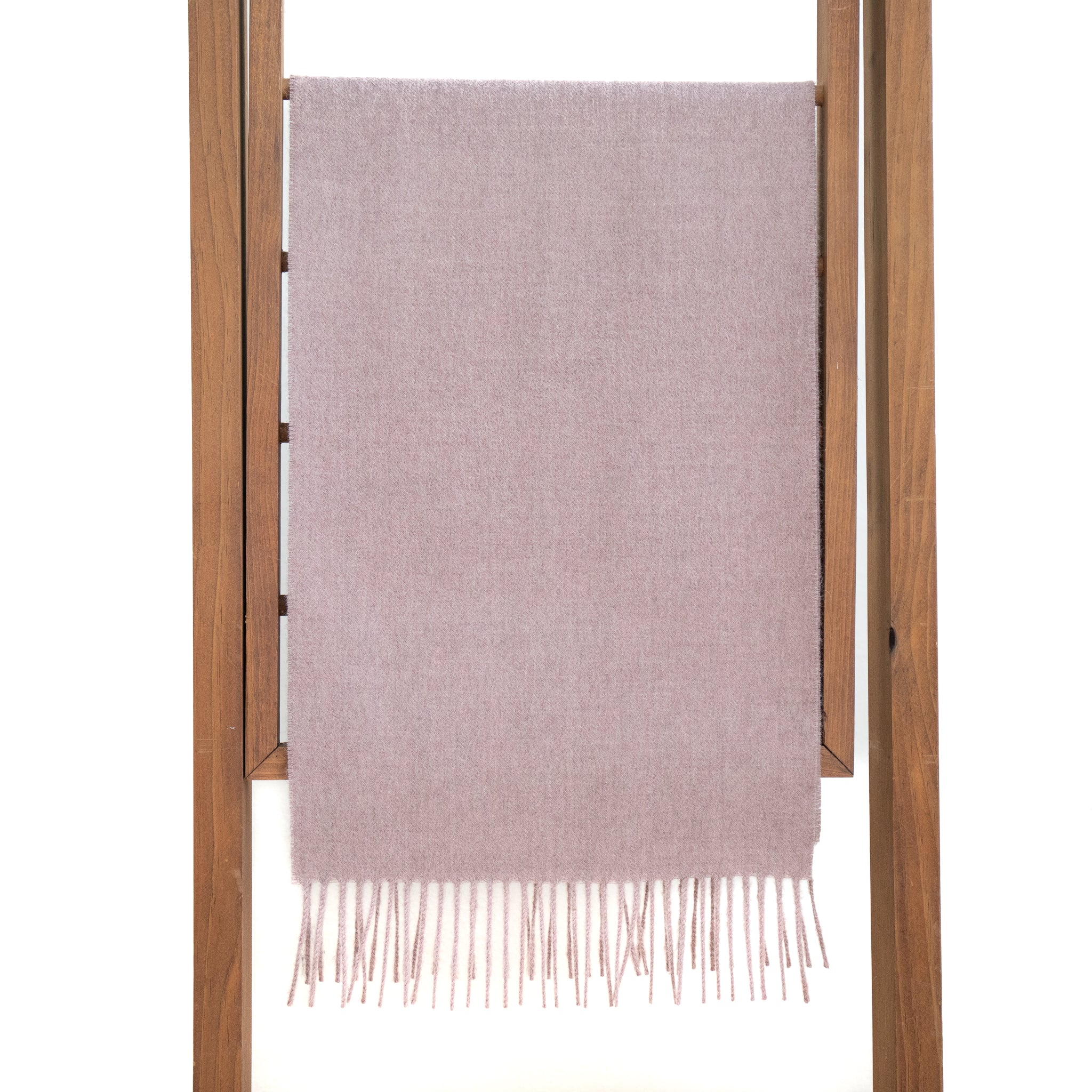 Fluff Solid Color Baby Alpaca Scarf