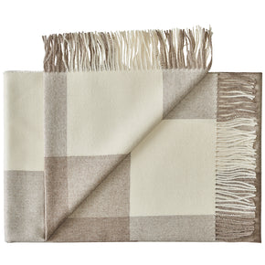 Fluff Buffalo Plaid Baby Alpaca Throw Blanket