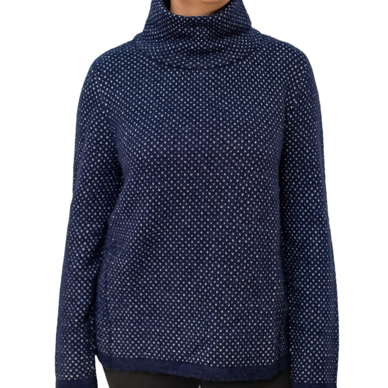 Selbu Mock Alpaca Sweater