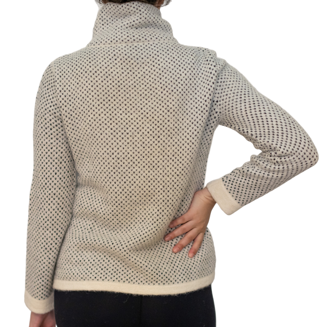 Selbu Mock Alpaca Sweater