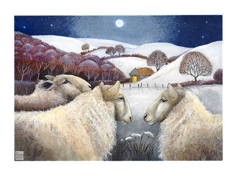 'We Three Sheep' Card