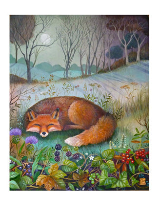 'Winter Fox' Card