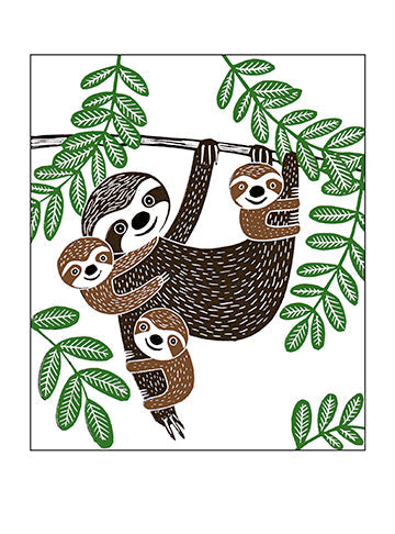 'Sloth Daddy' Card