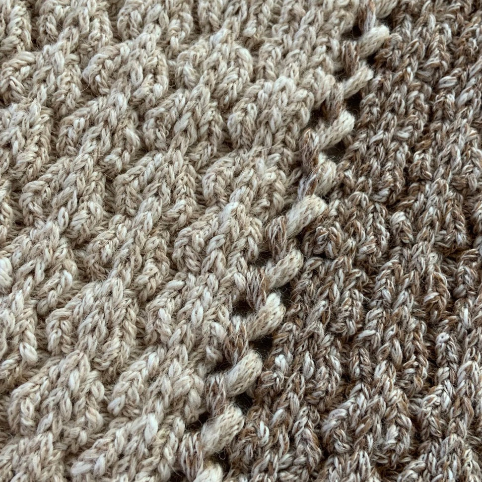 Helen Howe Handmade Eco Luxe Tuck Rib Throw