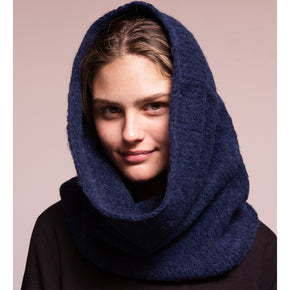Meg Cohen Alpaca Hand Knit Laja Hood
