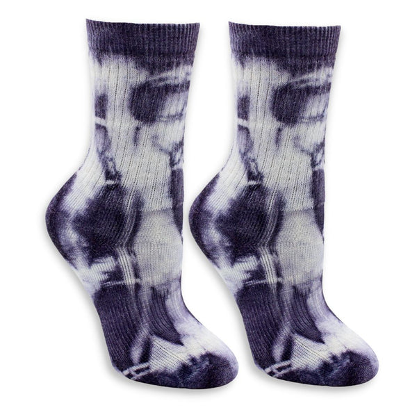 Tie-Dye All Day Alpaca Crew Socks